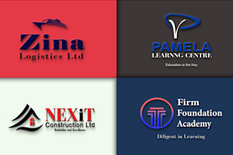 craft a distinctive and high value logo design for you