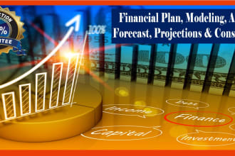 do financial consulting, forecasting, modeling and projections for your business
