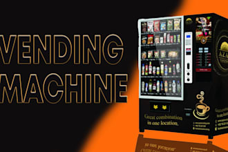 do unique vending machine wrap, 3d vending, and atm wrap design