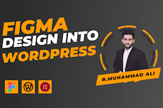 convert figma design into responsive wordpress website