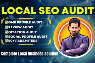 do bright local SEO audit with gbp or gmb optimization nap analysis
