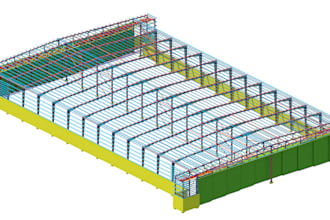 do tekla detailing of steel structure