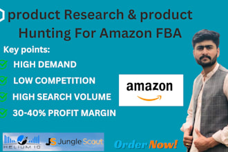 do amazon  product research for amazon fba and amazon fbm