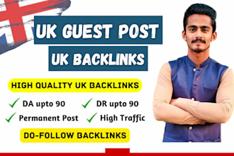 boost your seo with high da UK guest post backlinks