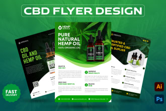 design cannabis catalogue cbd label hemp oil lookbook marijuana flyer and poster