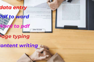 do copy paste and page typing pdf and excel working