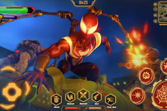design stunning 3d game UI and integrate it in unity