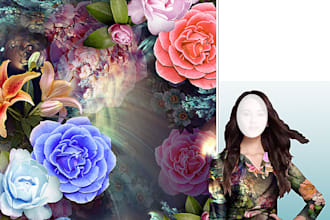 design your hijab design ,dress,scarf ,pattern