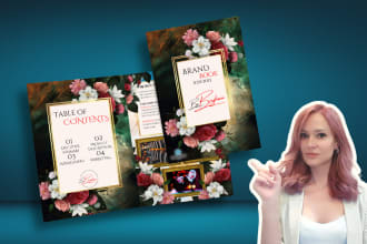design brochure, catalog, booklet, book for any business
