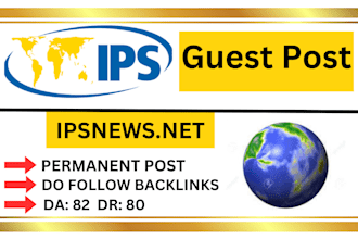 publish post on ips news with dofollow backlinks