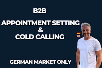 cold call your prospects b2b appointment setting for german market