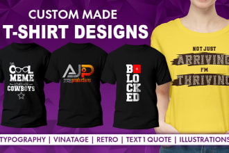 create custom t shirt, sports t shirt , typography t shirt design