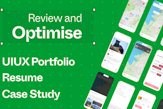 optimise your uiux portfolio resume case study for dream job