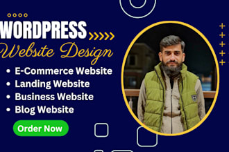design and develop wordpress website for your bussiness