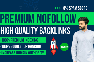 boost your google ranking with high quality nofollow white hat SEO backlinks