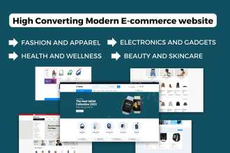 make beauty, skincare, fashion, electronics, gadgets ecommerce product website