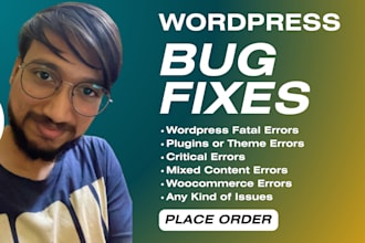 fix wordpress errors including themes, plugins and css