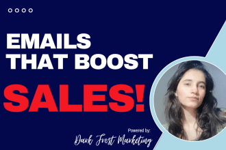 do copywriting for your cold email sequence and nurture emails