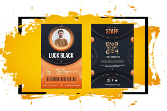 design professional id cards