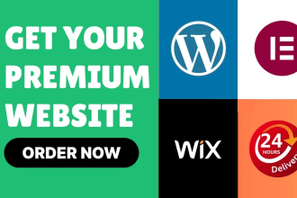 design pressure washing handyman, junk and cleaning website in wordpress