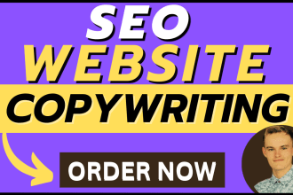 write SEO website copy for your health and wellness brand