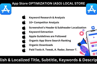 do english and localized store aso for appstore apps