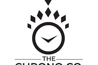 create unique clock logo design for your company or brand