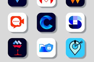 design a amazing app icon logo for you