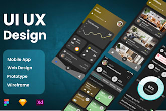 do UI UX designs wireframes and prototypes for websites and mobile apps