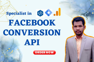 setup facebook conversion API, server side tracking