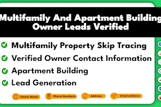 find multifamily and apartment building owner leads verified
