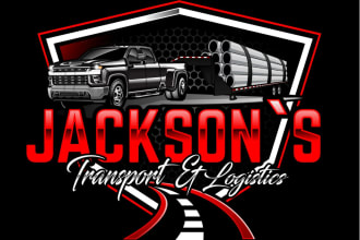 make a perfect and  car and transport logo