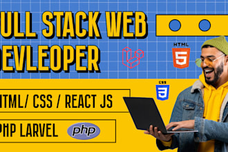 develop or rebuild your website with cutting edge fullstack solutions