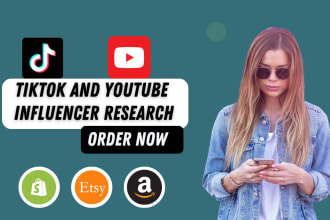 find the best USA and UK tiktok and youtube influencers for your brand