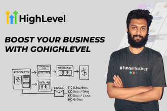 be your gohighlevel expert, ghl funnel builder and automation specialist