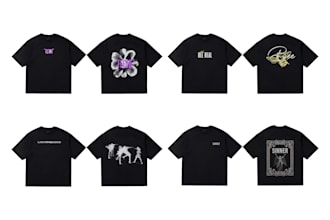 custom design grunge, y2k streetwear collection merch
