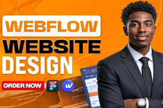 design or develop webflow website, webflow expert, figma to webflow
