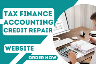 design tax finance accounting credit repair tax return service tax website