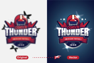 vectorize, trace, redraw, redesign your logo or image