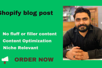 write a shopify blog and publish on your shopify store