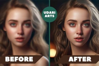 enhance, improve and upscale low quality images and photos