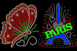 do rhinestone design for you design