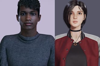 do realistic 3d metahuman 3d realistic character model 3d character modeling