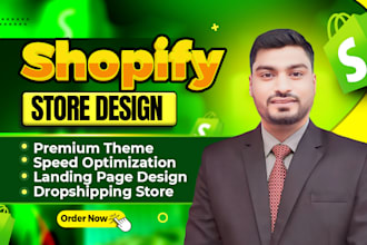 build shopify store design and shopify redesign