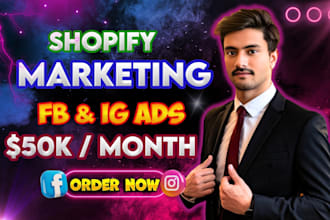 do shopify marketing, shopify facebook ads, instagram ads, meta ads, ads manager