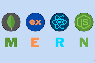 create web apps using react js, node js, mongodb and fix issues