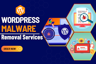 recover hacked wordpress, clean malware, remove virus with security