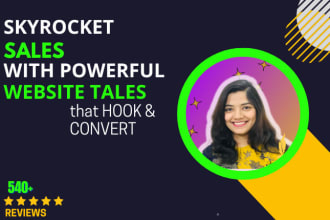 craft impactful website copywriting content for landing page