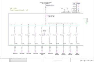 design yatch and boat electrical drawings
