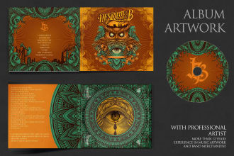 create awesome album cover artworks with badass style